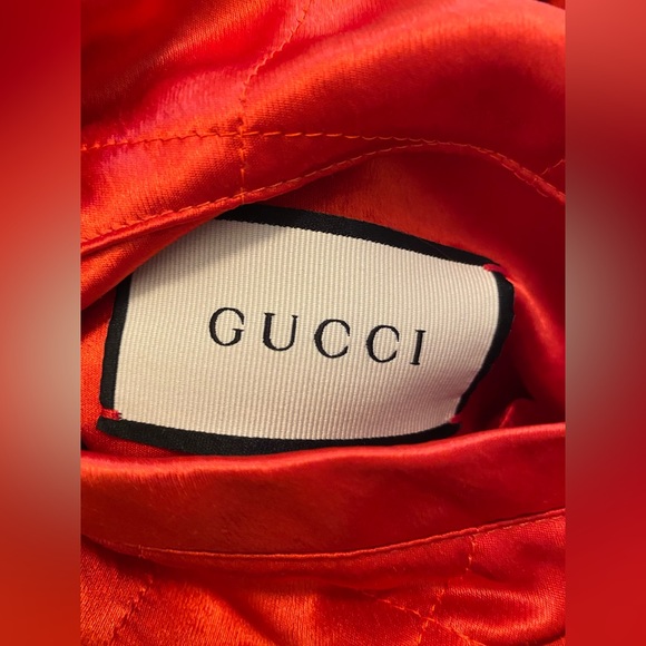 Gucci Reversible Bomber Jacket. Green/Red/Black.Unisex - Picture 9 of 16